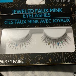 Jeweled mink lashes
